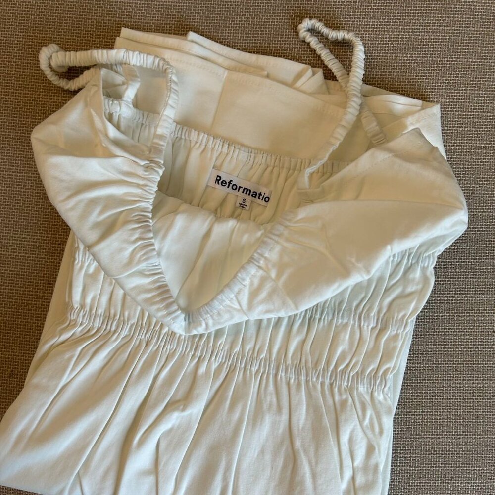 Reformation White Mini Dress - Picture 5 of 10